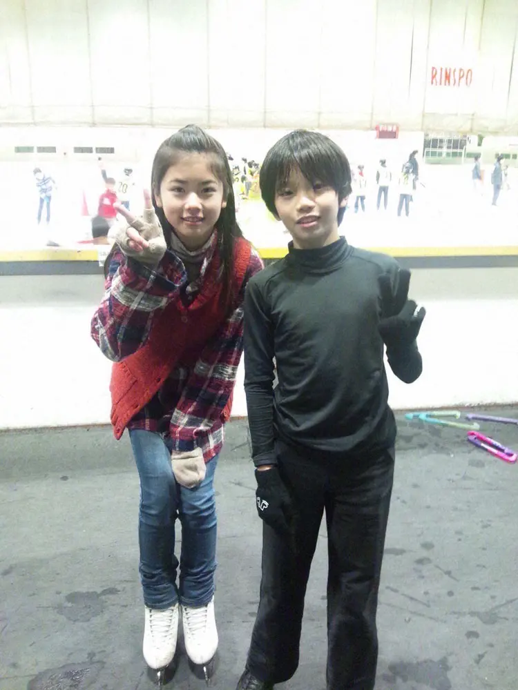 【画像・写真】小芝風花「世界フィギュア国別対抗戦」放送にゲスト出演　中2までフィギュア　友野一希と一緒に練習