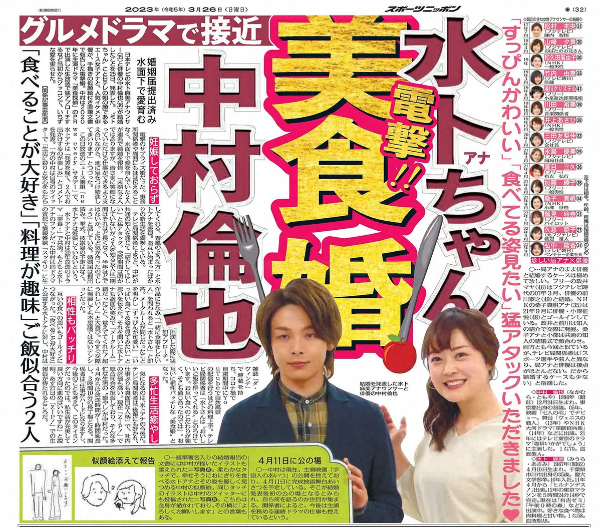 【画像・写真】水卜麻美アナ　夫・中村倫也のサプライズ出演でラブラブ　気になる今後の動向は