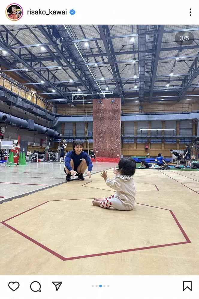 【画像・写真】金城梨紗子公式インスタグラム（＠risako_kawai）から