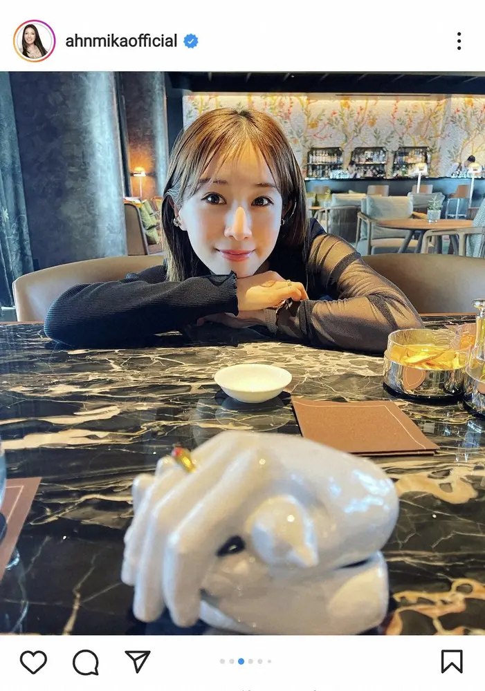 【画像・写真】アンミカ　「可愛い妹」田中みな実との2ショット披露に「お2人とも綺麗」「素敵な大人女子デート」の声