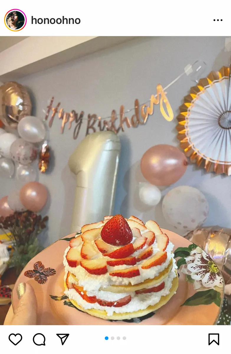 【画像・写真】石橋貴明の長女、穂乃香　レアな親子3ショットで第1子1歳誕生日報告「記憶には残らないけど」「嬉しい」