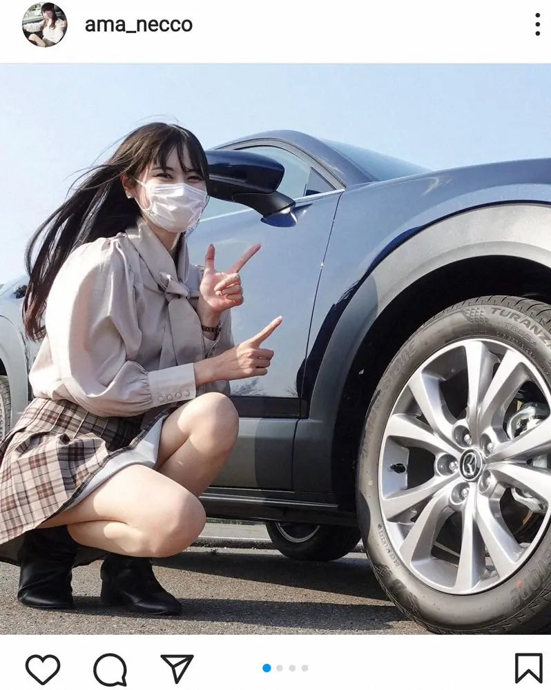 【画像・写真】高級車4台所有の20代美女「金銭的に…」フェラーリを売却　住所特定されるトラブルも決め手に