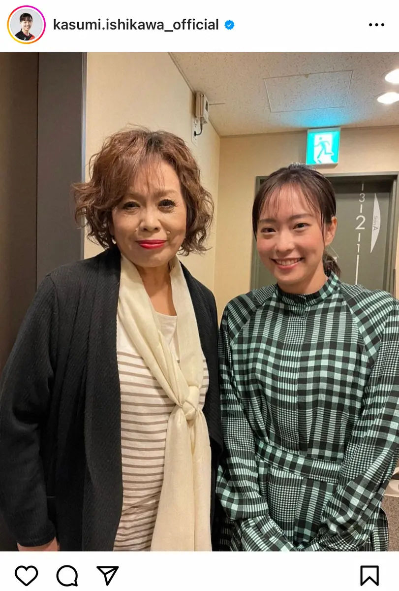 【画像・写真】上沼恵美子、親交ある卓球・石川佳純の引退に「寂しいわ～」　ドキュメンタリー番組見てファンに