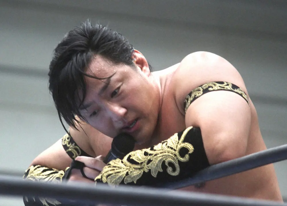 【画像・写真】注意喚起も、続く迷惑行為に新日本プロレス・タイチ「またか！」　ビッグマッチに水を差す付きまとい