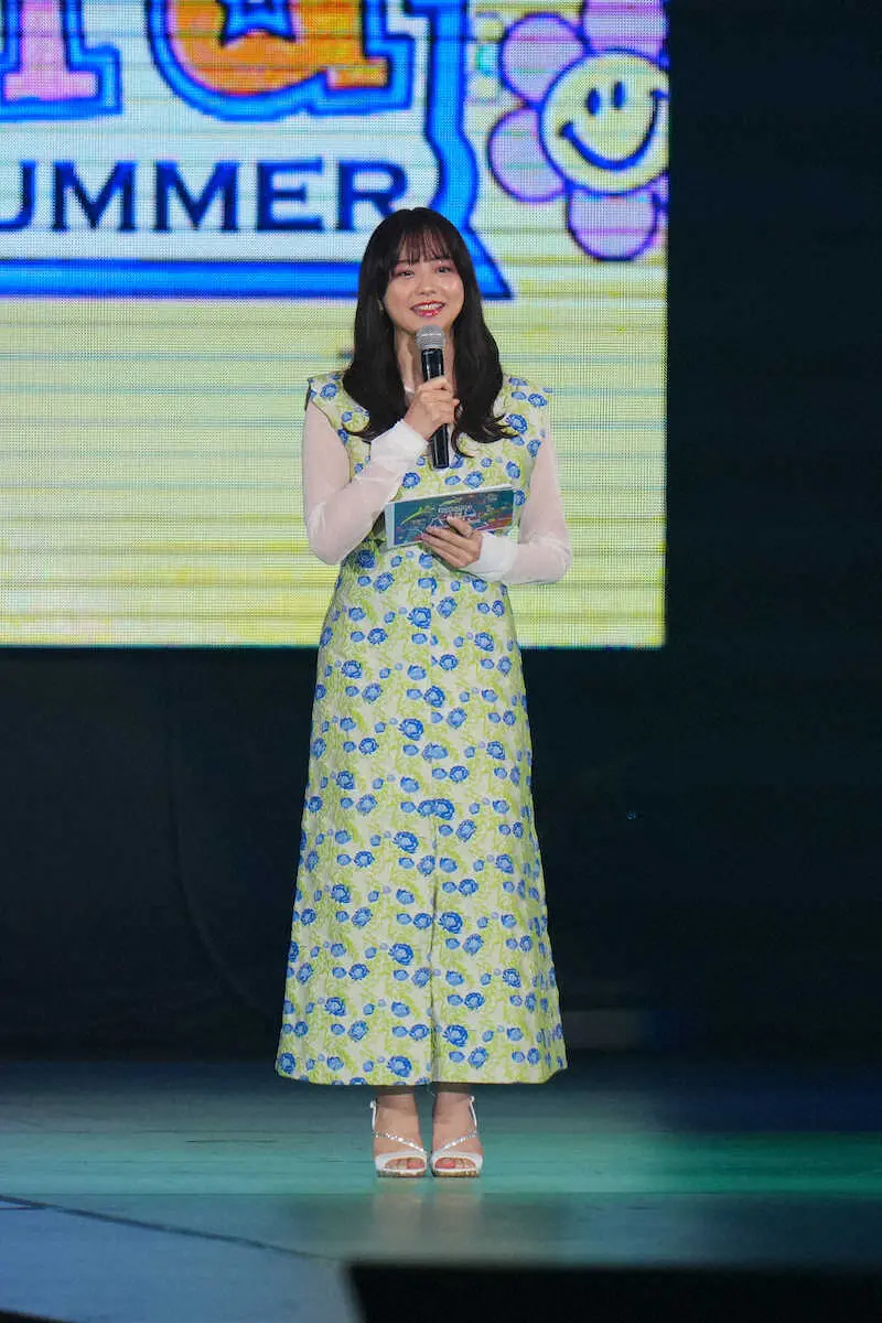 【画像・写真】元テレ東・森香澄、フリー転身後初の大型ファッションイベントMC「非常に緊張」も「温かい拍手で…」