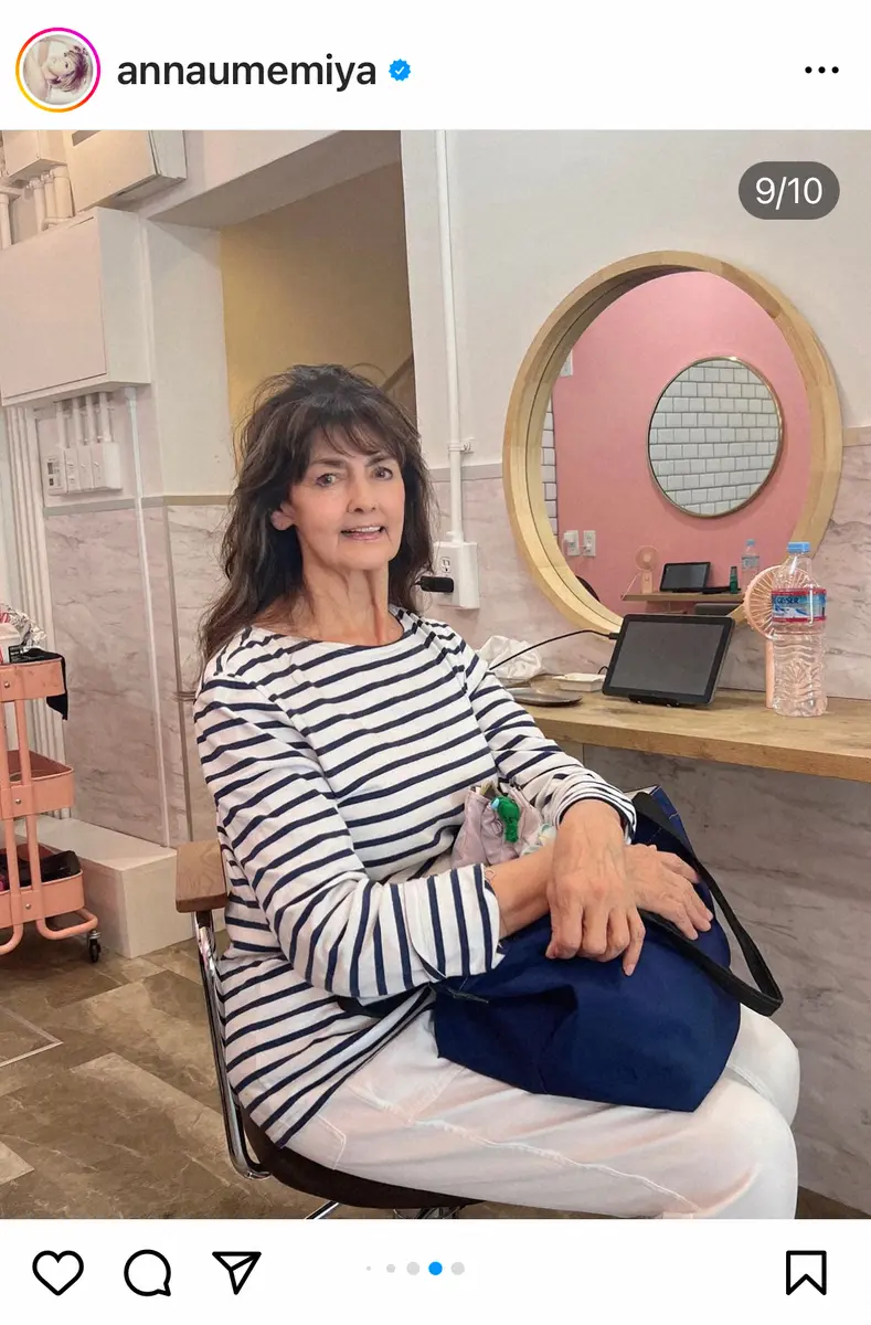 【画像・写真】梅宮アンナ　「メドゥーサぢゃん」79歳母・クラウディアさんとの母子ショットに反響「若くて姉妹みたい」