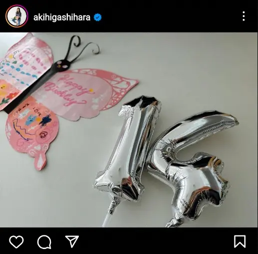 【画像・写真】東原亜希「何が起きたって守ってあげる…」長女の14歳の誕生日をインスタで報告、自身の心境つづる
