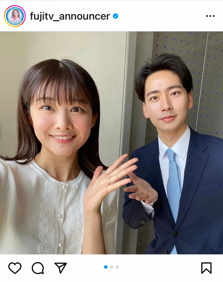 【画像・写真】元櫻坂・フジ原田葵アナ　同局アナインスタに初登場「学業とアイドル活動…二足の草鞋」で身についたもの