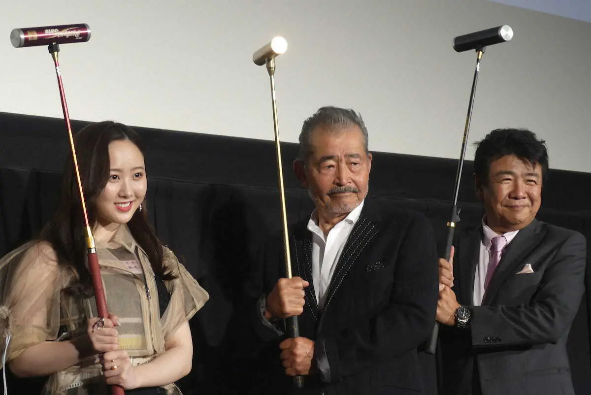 【画像・写真】藤竜也　しめられるシーンが「一番快感」本田望結は恐縮、ベテラン相手に「おいジジイ！お前ら！」