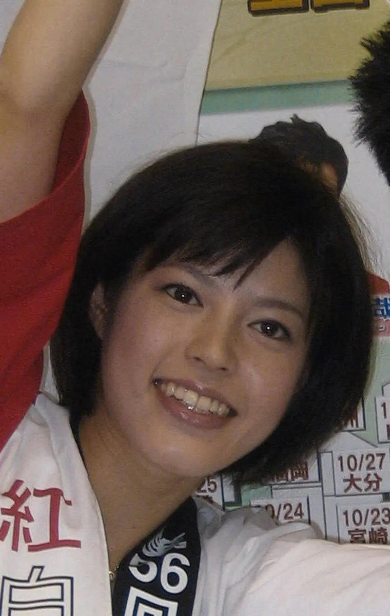 2005年、NHKアナウンサー時代の神田愛花