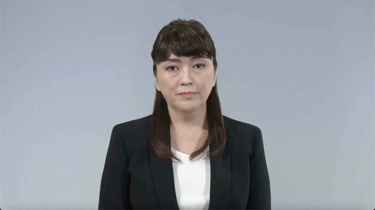 ジャニーズ事務所企業サイトで動画を公開し、謝罪した藤島ジュリー景子ジャニーズ事務所代表取締役社長