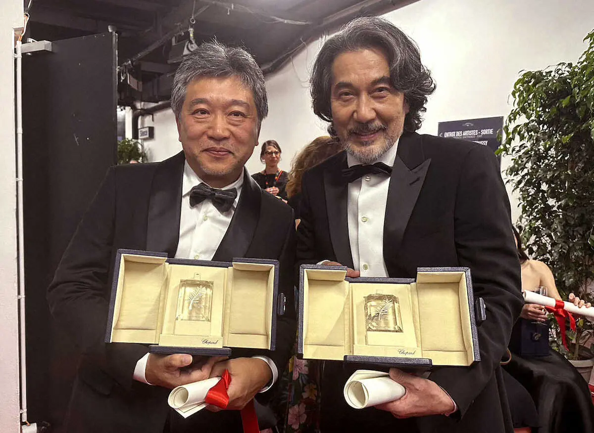 【画像・写真】役所広司カンヌ男優賞　日本人2人目、04年柳楽優弥以来の快挙、日独合作「PERFECT　DAYS」