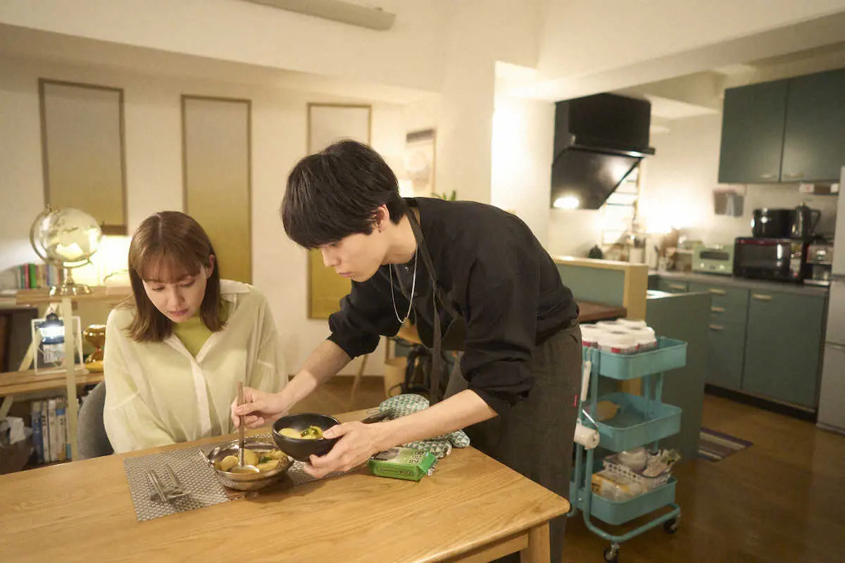 【画像・写真】テレ朝「月読くんの禁断お夜食」　年下男子の夜食　頑張る女性の癒しに