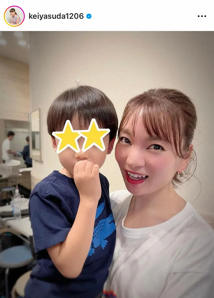 【画像・写真】保田圭、5歳長男がアイドルに恋「結婚したいなぁ」　人選にファン驚き「見る目ある」本人もコメント