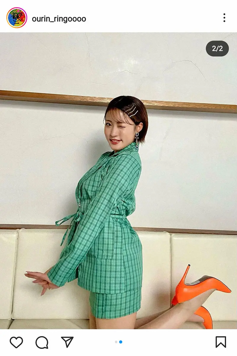 【画像・写真】王林　青森県に本州で唯一なかったあのファミレスの出店報告「以上、青森のBig news でした」