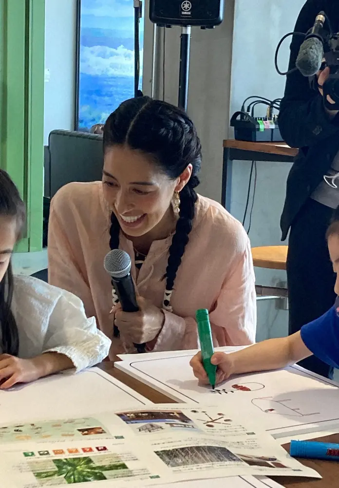 【画像・写真】森泉　子供たちに感動「すごく勉強になった！」　思わず笑みがこぼれた理由とは