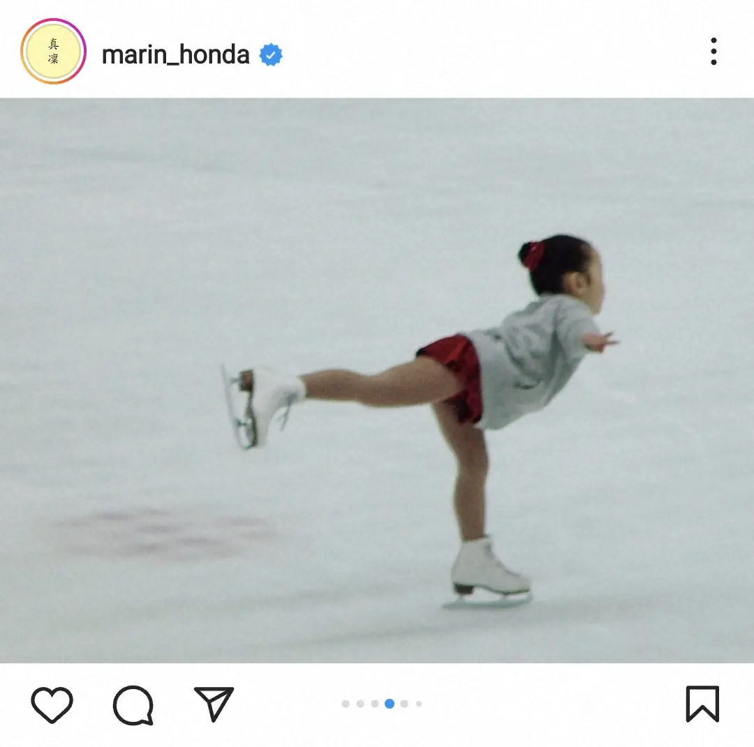 【画像・写真】本田真凛公式インスタグラム（＠marin_honda）から