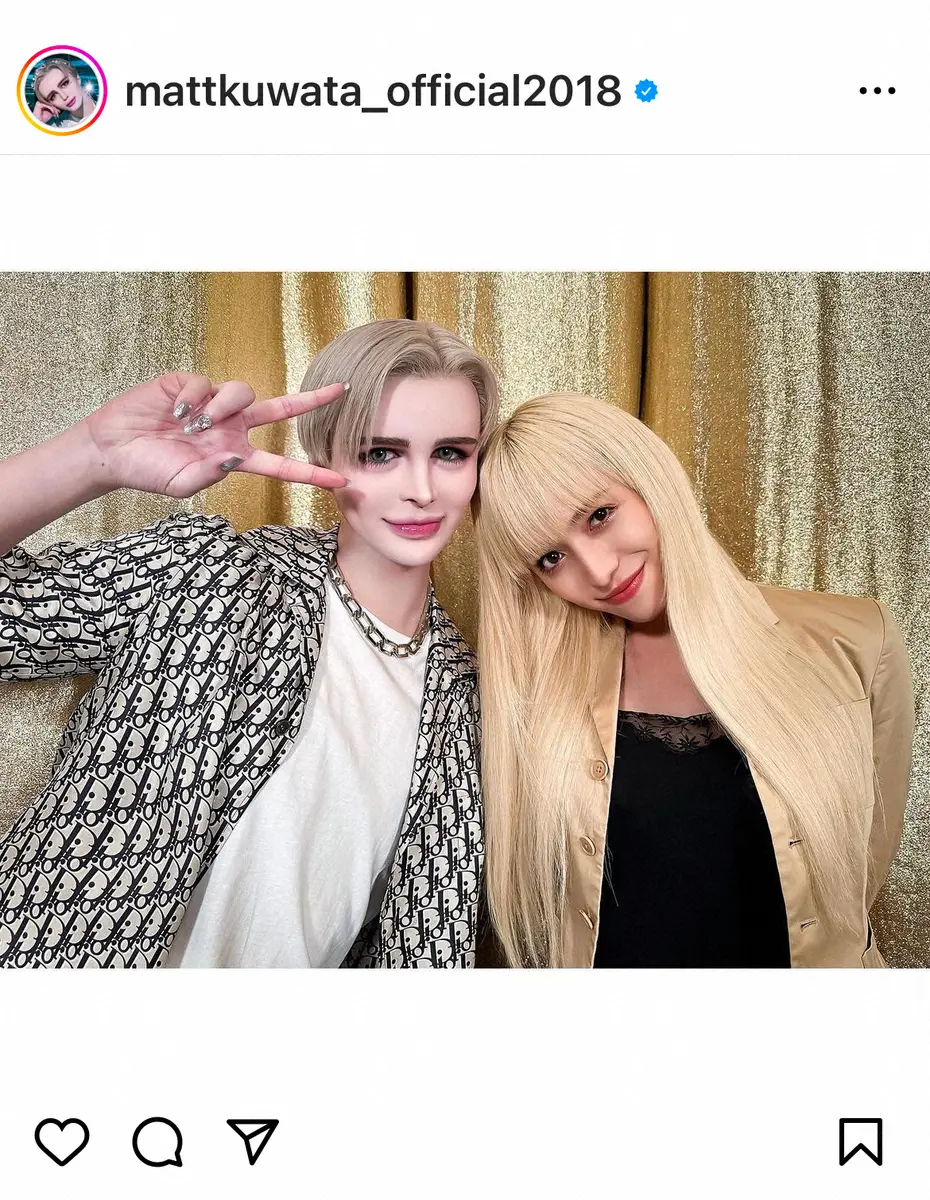 【画像・写真】Matt　免疫力低下が原因？「アゴが2cmぐらい伸びてしまって」　自身の体調の変化を独特な方法