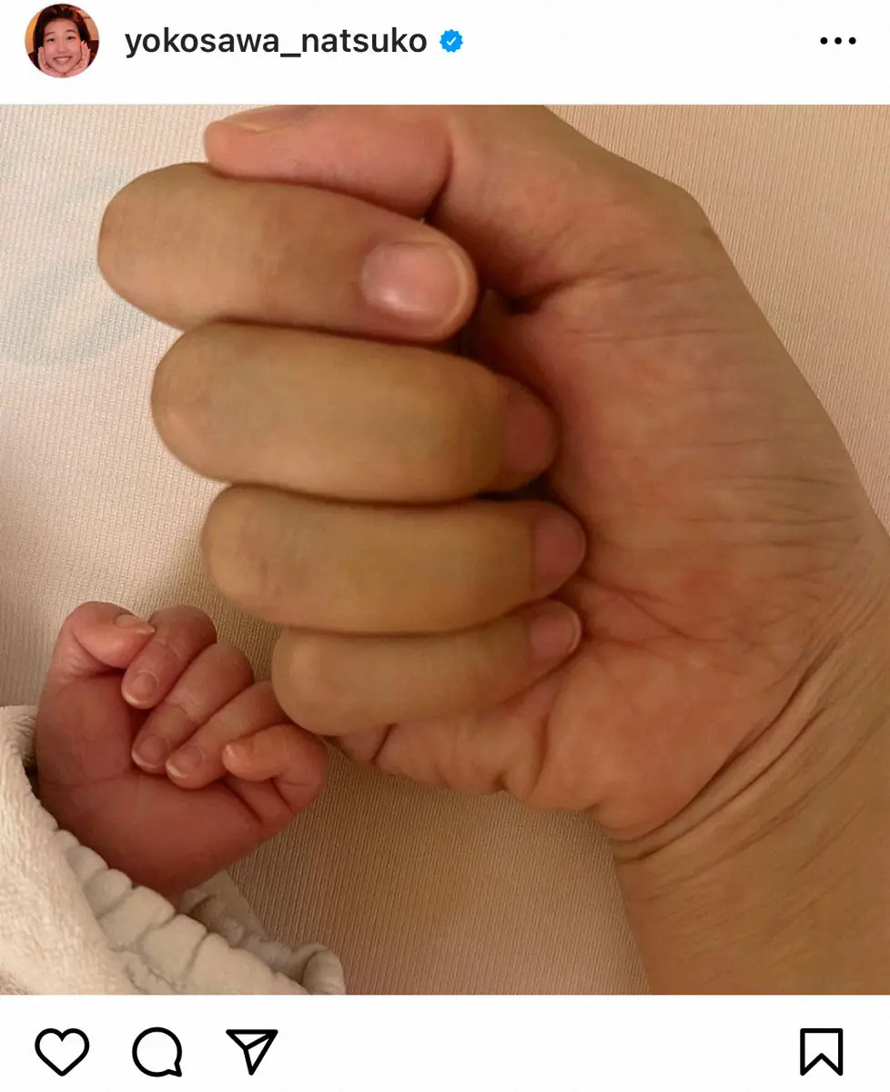 【画像・写真】横澤夏子が第3子出産「長女次女と同じくおもいっきり愛情を注ごうと思いますーー！」