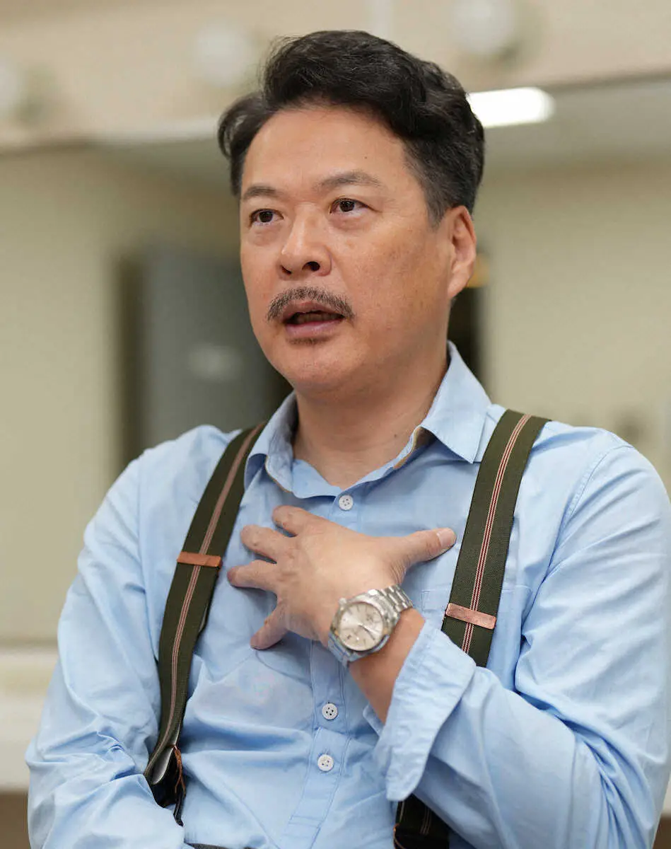 【画像・写真】田中哲司　格好悪い役こそ絶好のチャンス　私生活では仲間由紀恵と双子の育児「子供の事ばかり考えてます」