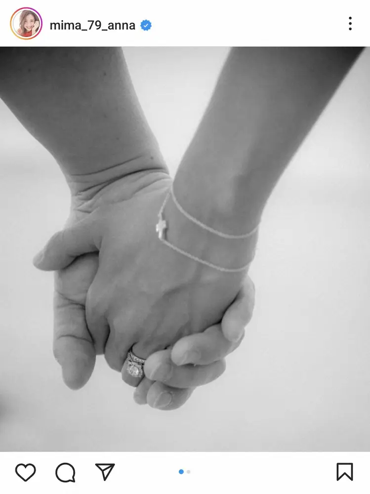 【画像・写真】ロッテ・美馬学の妻・美馬アンナが第2子妊娠を報告「全てが奇跡の連続だと毎日感じています」