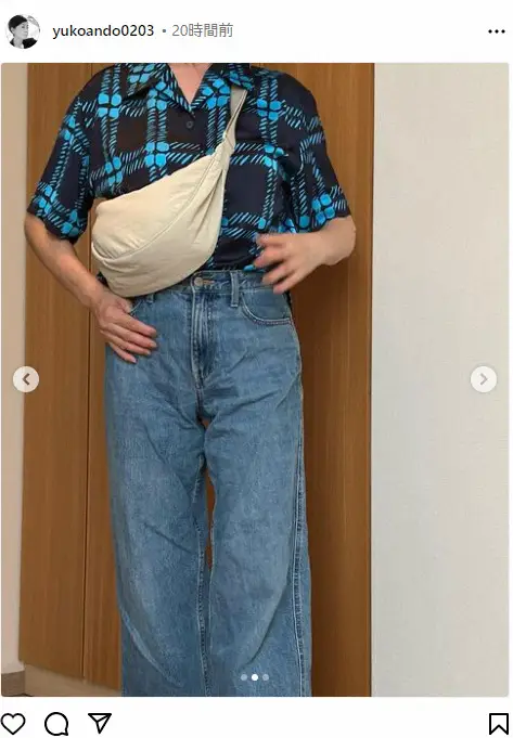【画像・写真】安藤優子氏　全身ユニクロコーデに驚きの声「高見え」「ユニクロに見えない」　狙っていた逸品ついにゲット