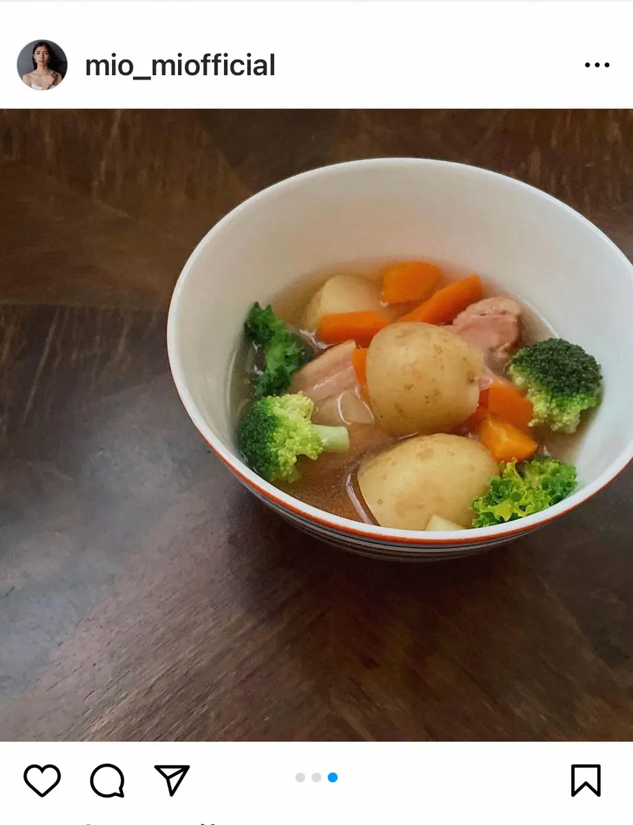 【画像・写真】美緒　良きパパ・仲村トオルが“父の日”に自ら振舞った手料理「私が作るって言ったのにごめんよ」