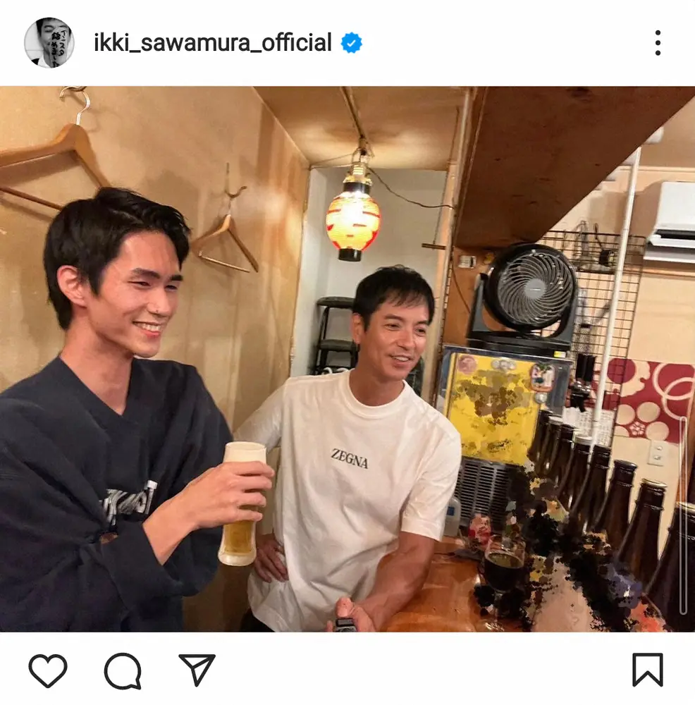 【画像・写真】沢村一樹　石田純一と考え似てる!?「僕は息子のことをルアーだと」　衝撃理由にハライチが「最低」