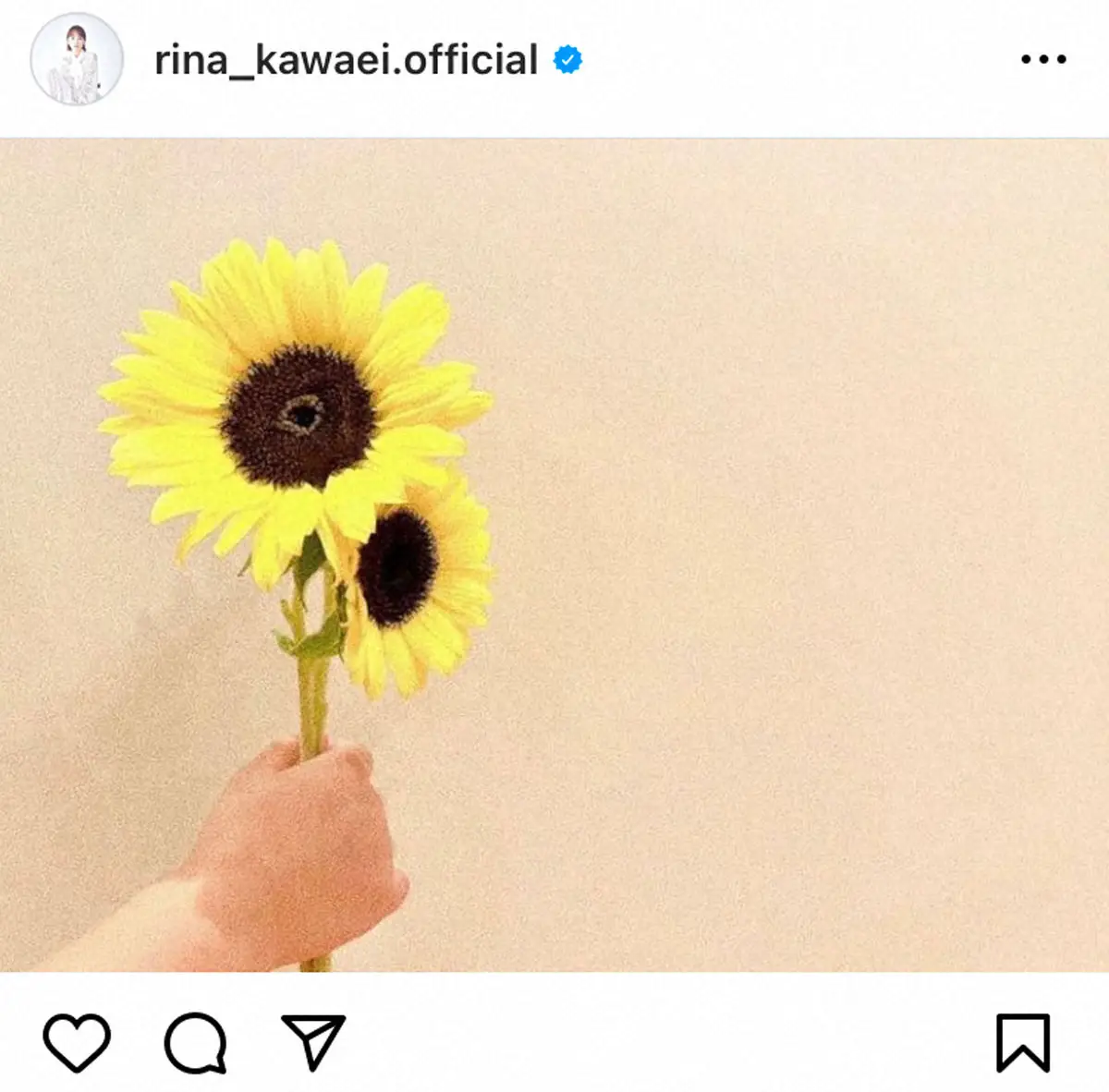 【画像・写真】川栄李奈、第2子出産の喜び報告「母子ともに健康です。支えてくださった方々に心から感謝致します」