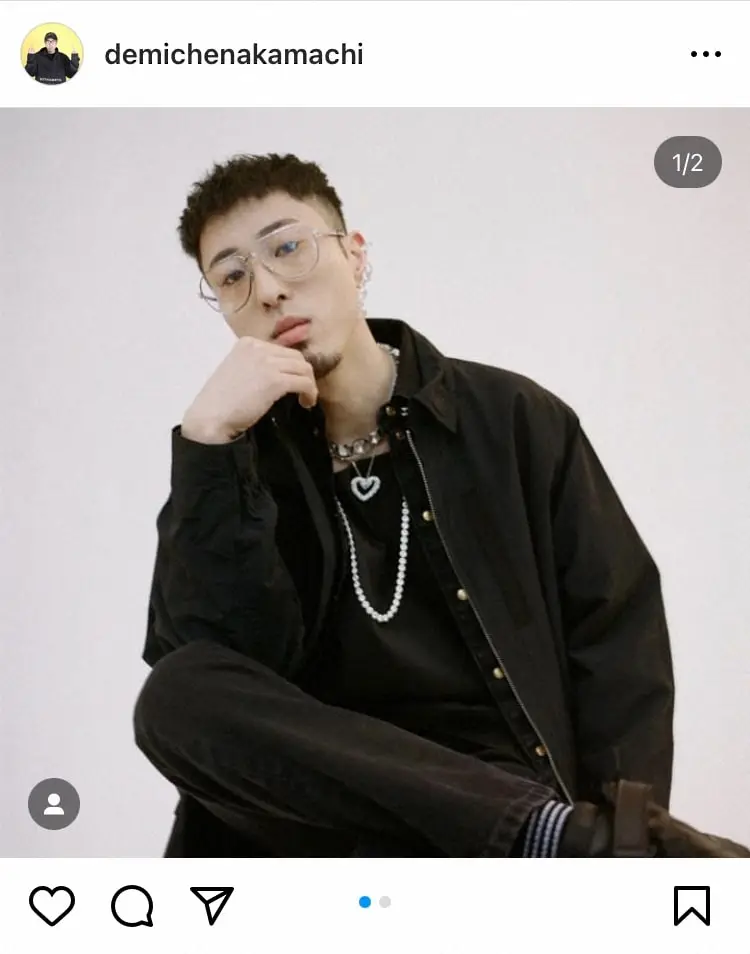 【画像・写真】中町JPのインスタグラムより（@demichenakamachi）