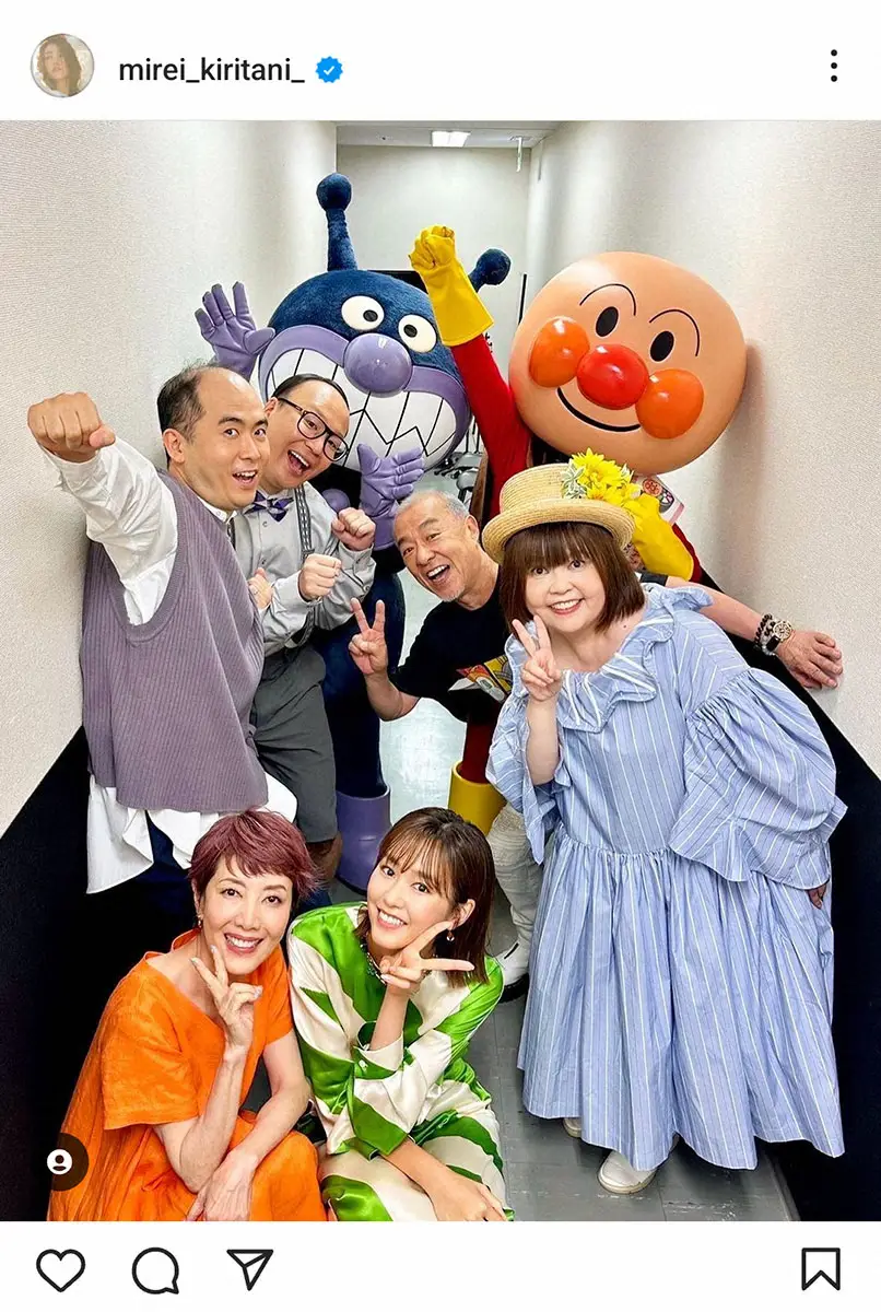 【画像・写真】戸田恵子　12年ぶり再会の桐谷美玲に驚き「スタイルも何もかも全く変わってない」