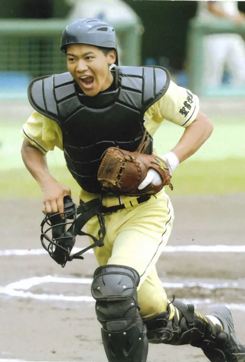 【画像・写真】千葉英和高等学校で捕手を務めていた新浜レオン