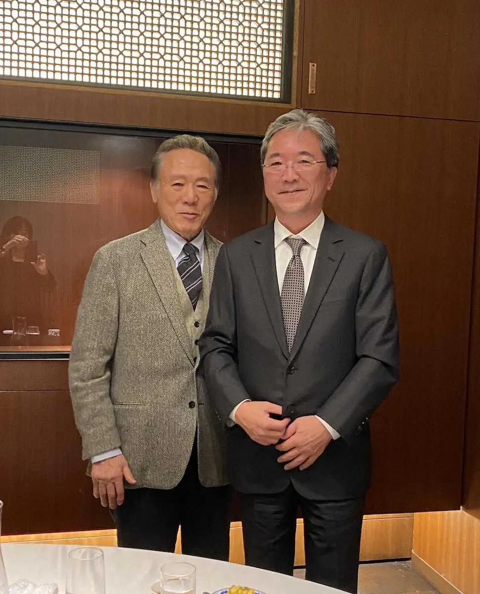 【画像・写真】小林稔侍と手塚治東映元社長の、ちょっといい話