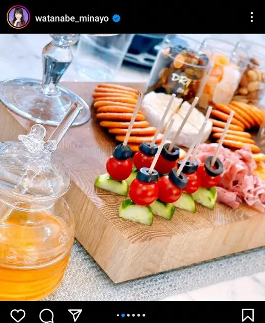 【画像・写真】渡辺美奈代　長男の“バースデーごはん”公開に「素敵すぎ」「ホテルの食事みたい」「美味しそう」