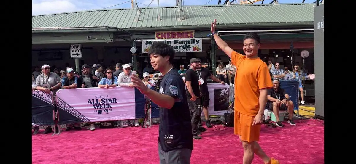 【画像・写真】やればできる!　ティモンディ、米球宴招待「貴重な体験」「改めてメジャーリーガーの凄さを感じた」