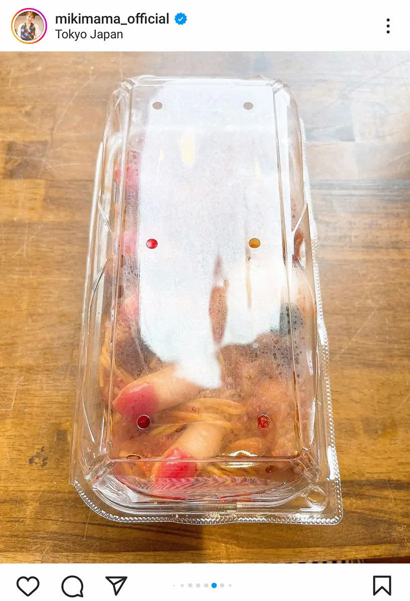 【画像・写真】みきママ　インパクト十分　次男のための「怖いパスタ弁当」に反響　指が目玉が…「開けてビックリだね」