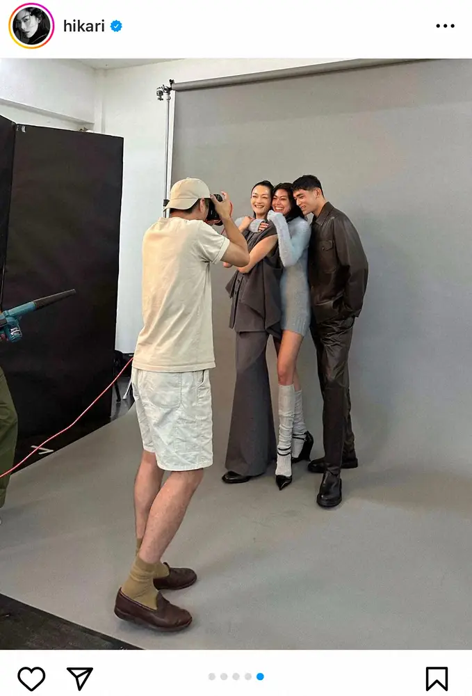 【画像・写真】森星　冨永愛＆UTAと3ショット　驚異のスタイルにネット「足ながっ」「度肝抜かれるってこういうこと」