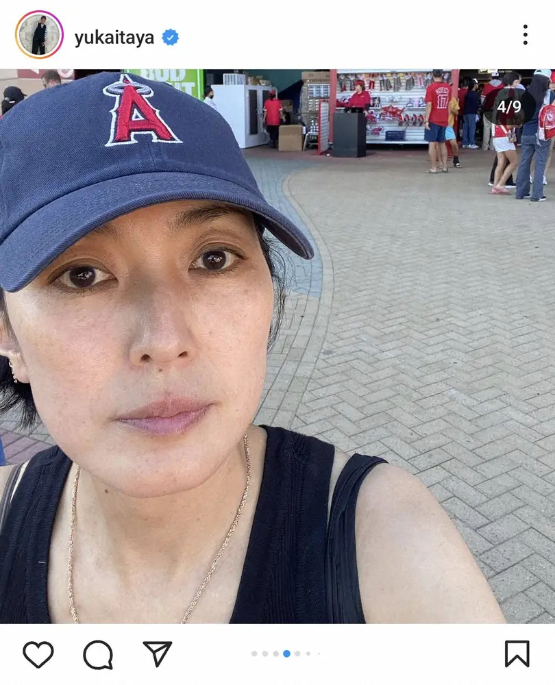 【画像・写真】板谷由夏「大谷選手はやっぱり別格だった」2人の息子らと現地生観戦「羨ましすぎる」「素敵な写真」の声