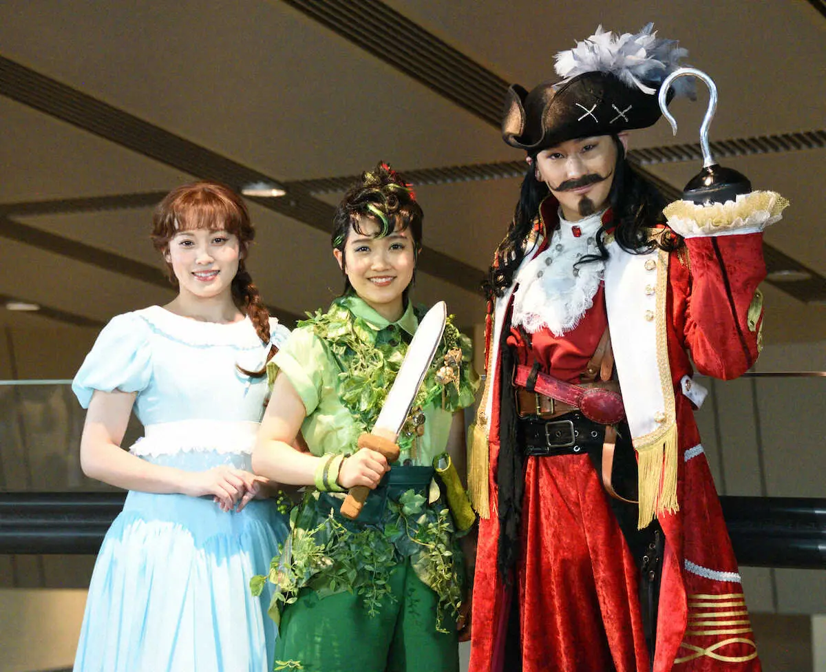 【画像・写真】7・25初日ミュージカル「ピーター・パン」　11代目・山崎玲奈「私らしいピーター・パンができてきた」