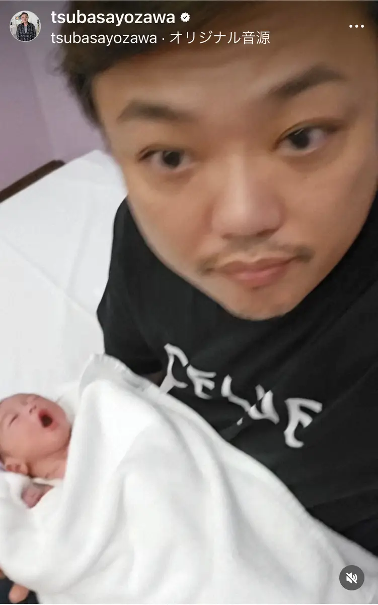 【画像・写真】「秒速で1億稼ぐ男」与沢翼氏　妻の第3子次女の出産を報告「よかった。安心しました」