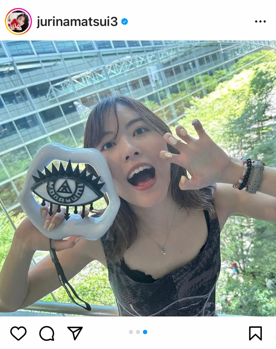 【画像・写真】松井珠理奈　「小学生の頃から大好きで憧れだった」アーティスト　ライブ鑑賞で気持ち新たに「私もまた」