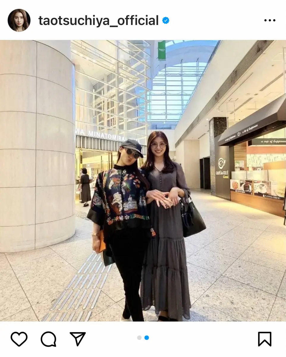 【画像・写真】第1子妊娠中の土屋太鳳「お仕事に参加しない時期は載せていきたいな」姉・炎伽との思い出ショット披露