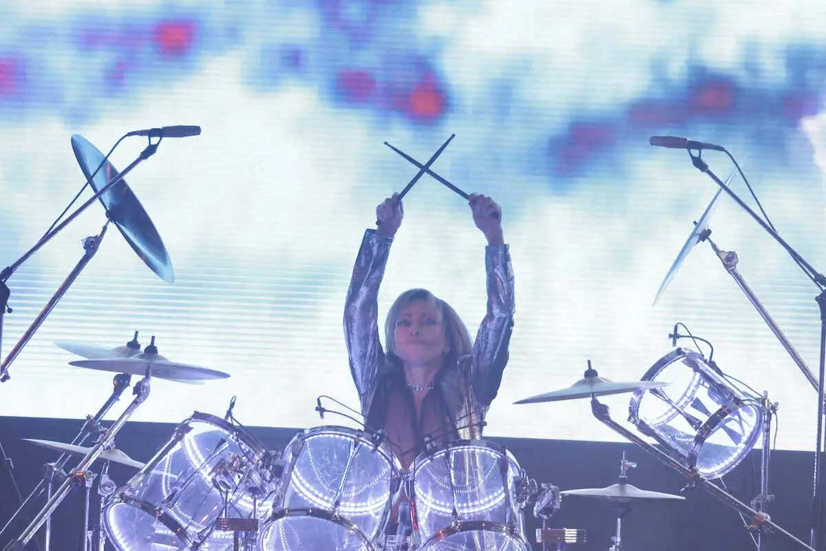 【画像・写真】会長とは面識あり　YOSHIKI　旧ツイッターの「X」変更に「互いにウィンウィンになれれば」
