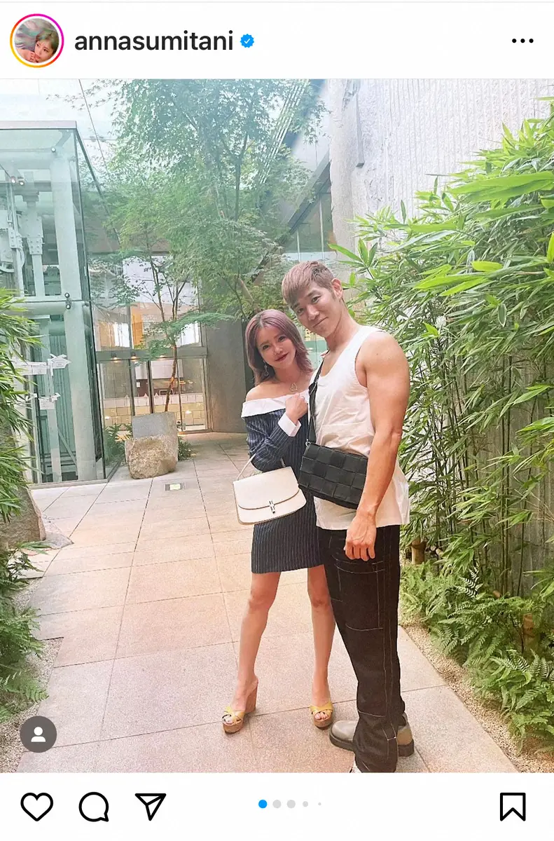 【画像・写真】住谷杏奈　17回目の結婚記念日　結婚決めた秘話明かす「西麻布の交差点でけんかして」夫HGに感謝も