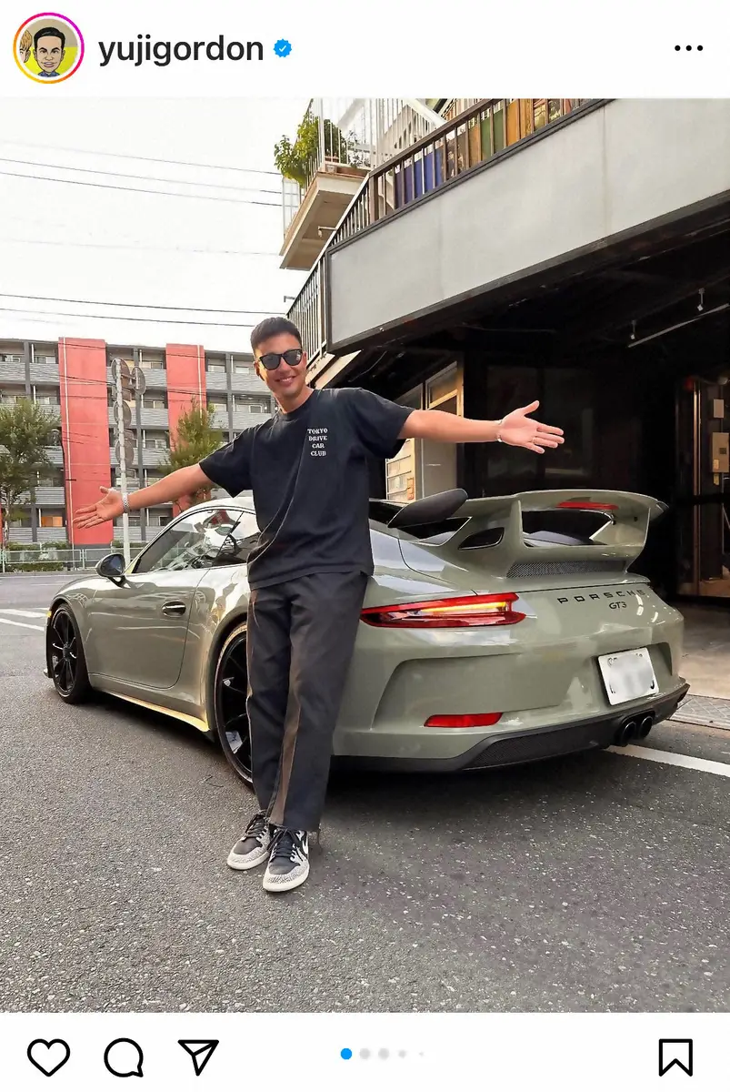 【画像・写真】ユージ　「白煙モクモク」“緊急入院”した愛車の超高級“退院”で反省「次からはプロに任せます」