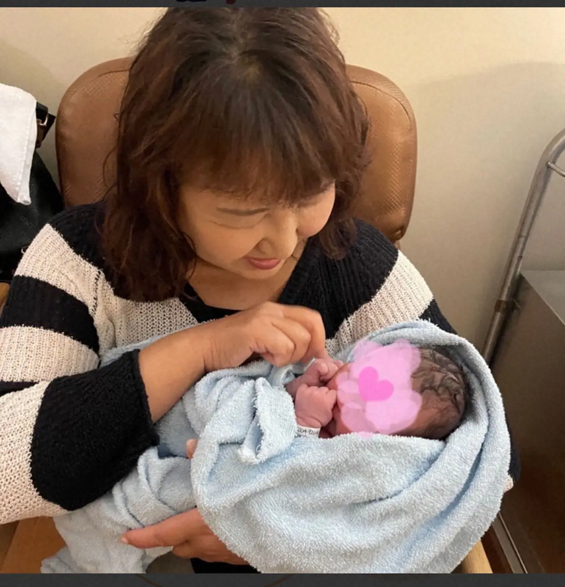 【画像・写真】北斗晶　初孫誕生を報告　長男・健之介さんの妻・凛が第1子女児出産「とても可愛くてふわふわ」