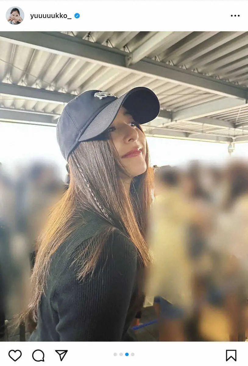 【画像・写真】新木優子の公式インスタグラムから（＠yuuuuukko＿）