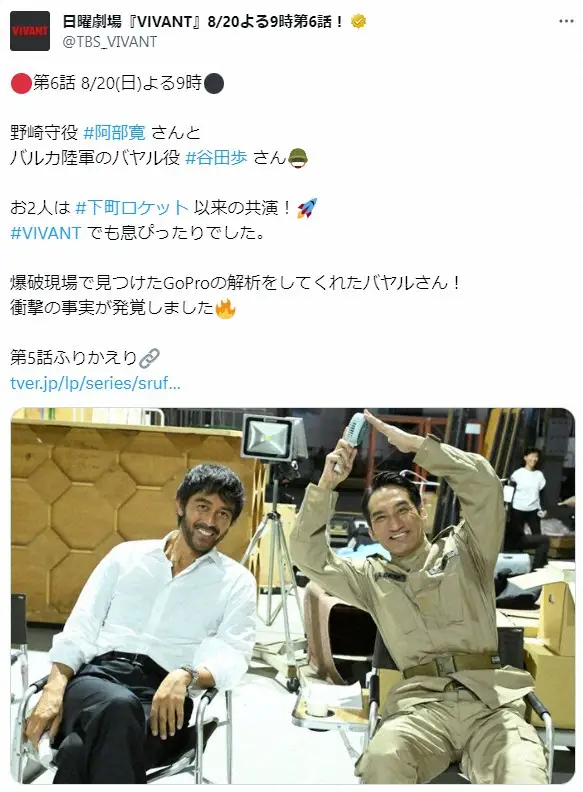 【画像・写真】「VIVANT」バルカ軍人役　現地の人…と思ったら日本人！本人反応「トルコ人と言われたこともある笑」