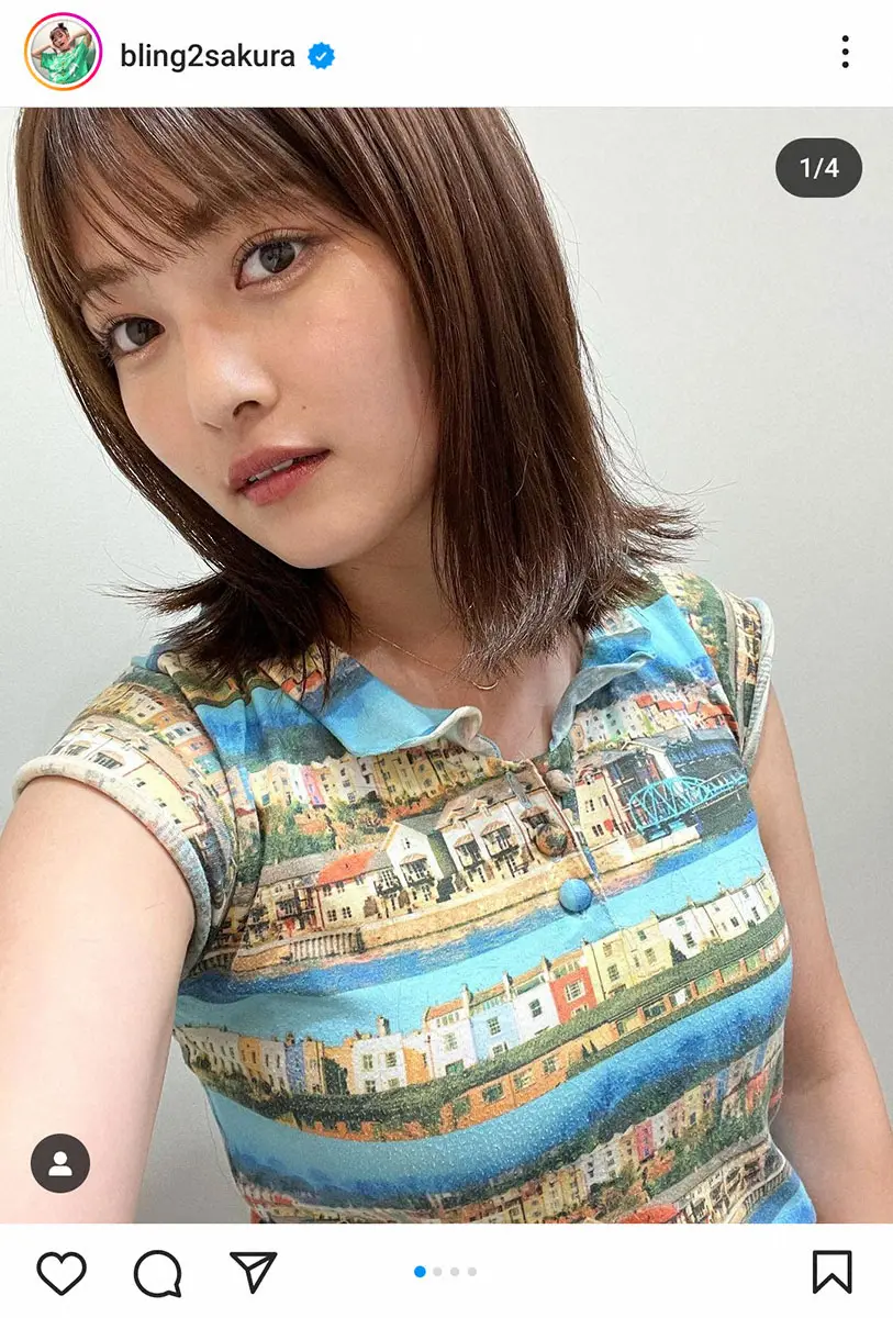 【画像・写真】井上咲楽　ロングヘアばっさり！中学以来の大変身にネット反響「どんどん奇麗になっていく」