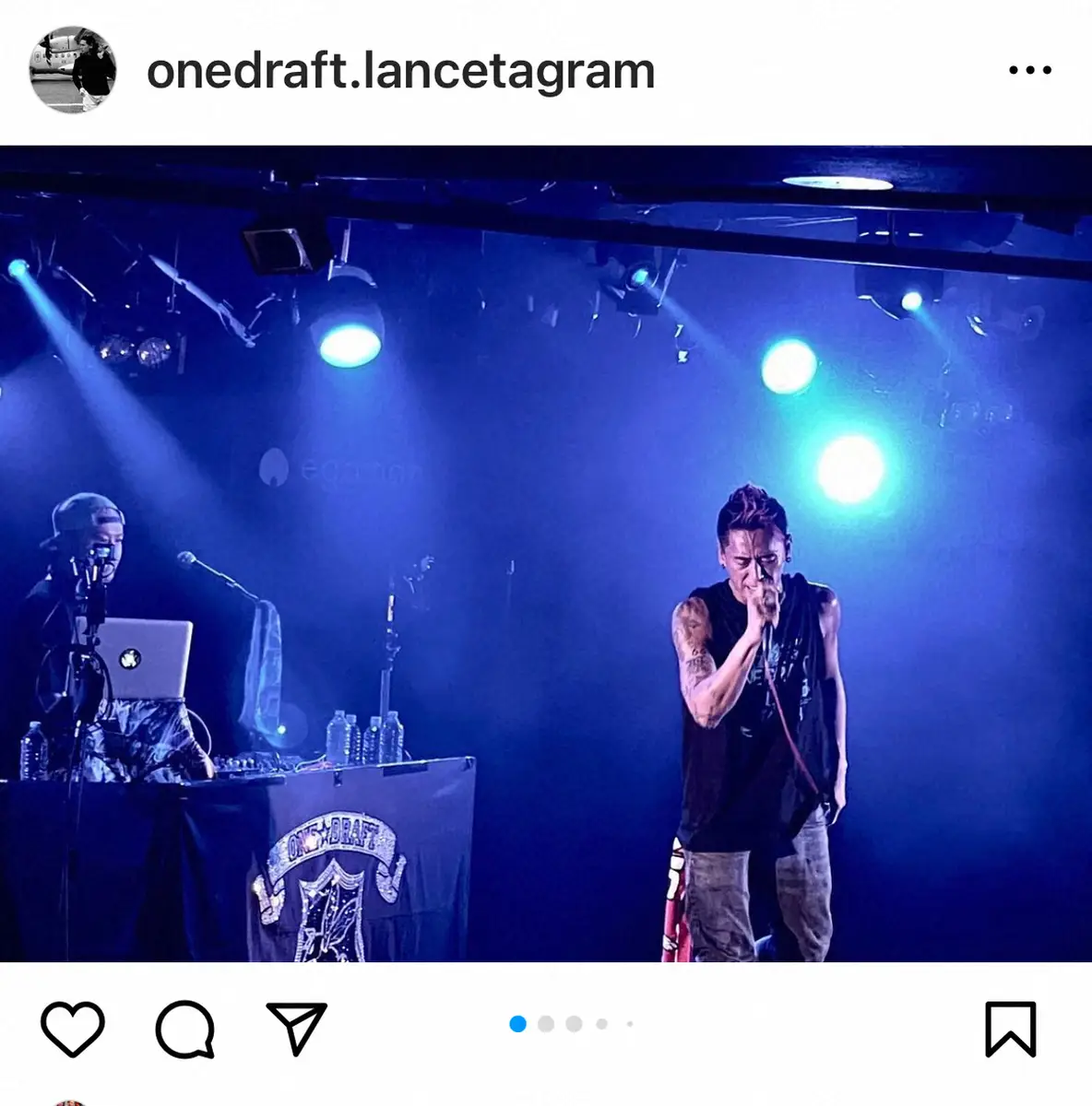 【画像・写真】「ONE☆DRAFT」LANCE　2月にステージ4の喉頭がん公表も「完全に復活してしまいそうです」